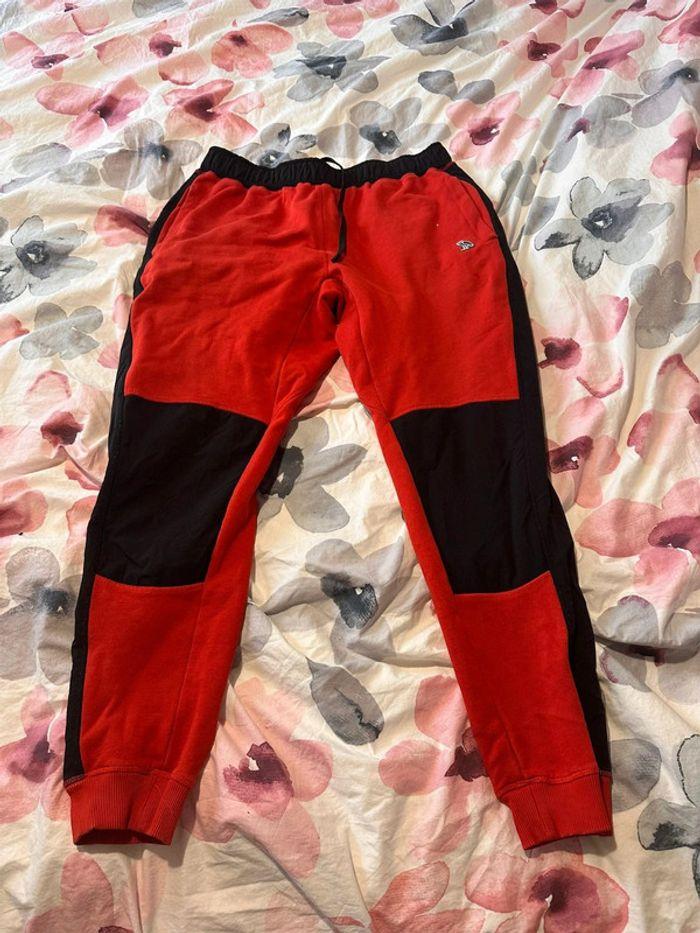 Jogging pantalon ovo extra large XL drake rouge et noir - photo numéro 1