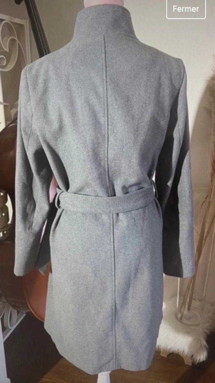 Manteau gris Kiabi taille 42 - photo numéro 2