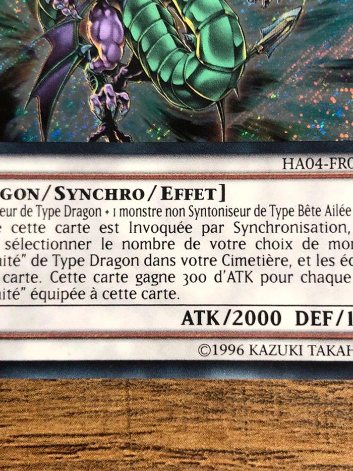 Carte yu gi oh chevalier dragunite barcha HA04-fr059 - photo numéro 3