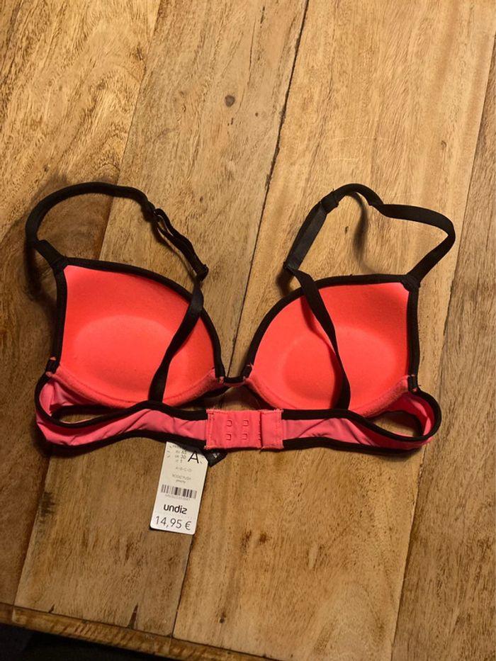 Ensemble de lingerie rose S/ 80A UNDIZ - photo numéro 4