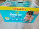 Pampers baby dry méga pack taille3