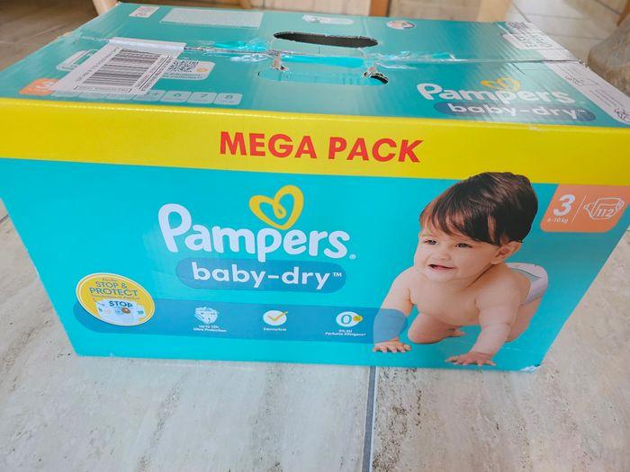 Pampers baby dry méga pack taille3 - photo numéro 1