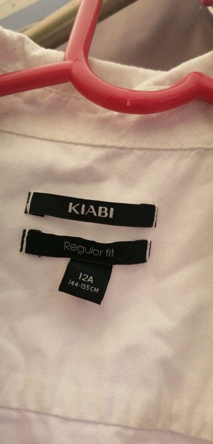 Chemise garçon Kiabi Regular Fit 12 ans nickel - photo numéro 2