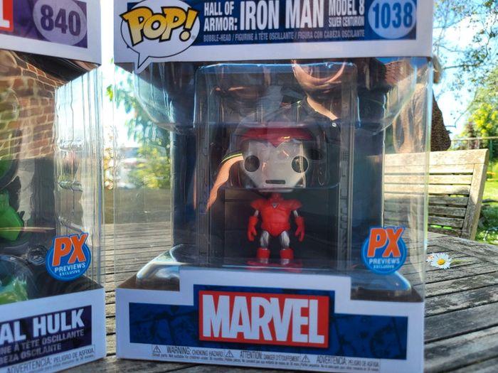 Lot de 2 Funko Pop Marvel Hulk #840 et Iron Man #1038 neuve 🏷 - photo numéro 3