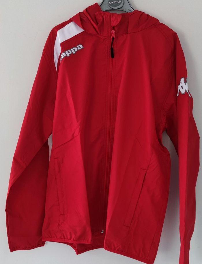 Veste coupe vent pour homme  marque kappa Vado 2 rouge taille S - photo numéro 1