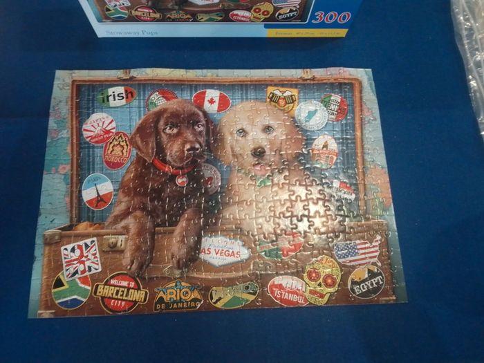 Jeu enfant - Puzzle 300 pièces - Chiots - Stowaway Pups - photo numéro 2