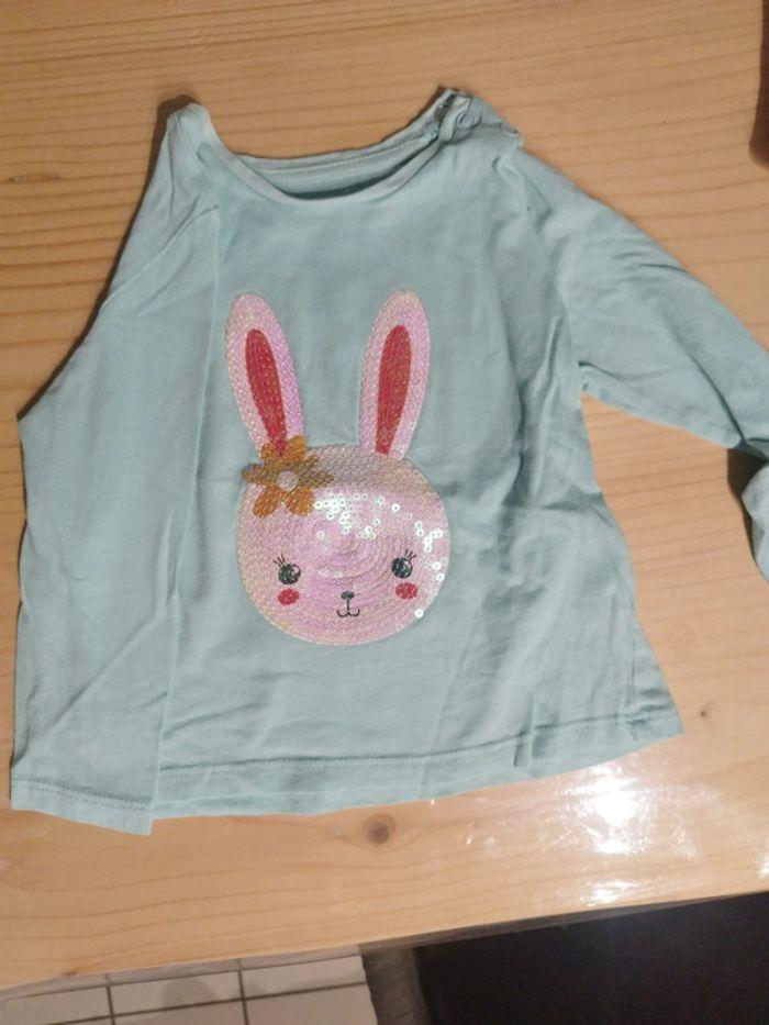 💮🌸 maillot manches longues lapin 🌸💮 - photo numéro 1