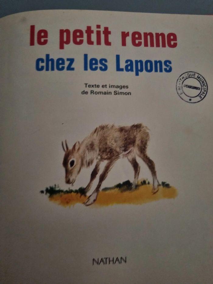 Livre "Le petit renne chez les Lapons" - Album Coccinelle - photo numéro 3