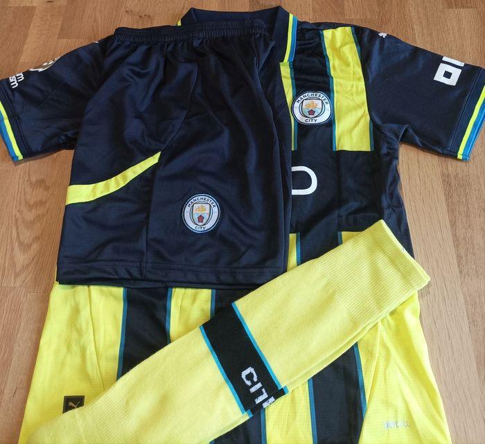 Maillot Haaland Manchester City taille 12 ans modèle 2025 extérieur - photo numéro 3