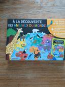 Puzzle magnétique - À la découverte des animaux du monde