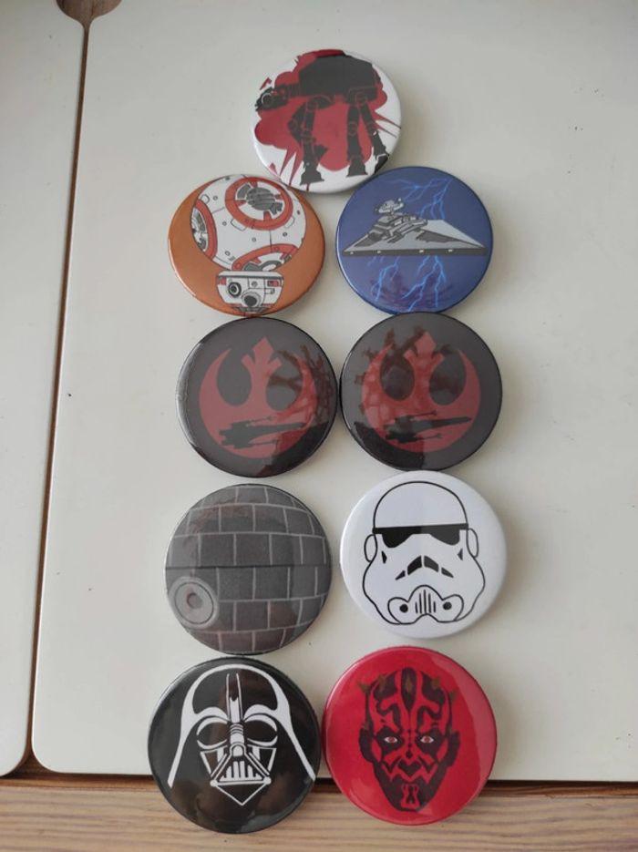 Broches/Pin's Star Wars lot de 9 - photo numéro 1