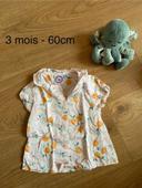 Chemise manches courtes la compagnie des petits