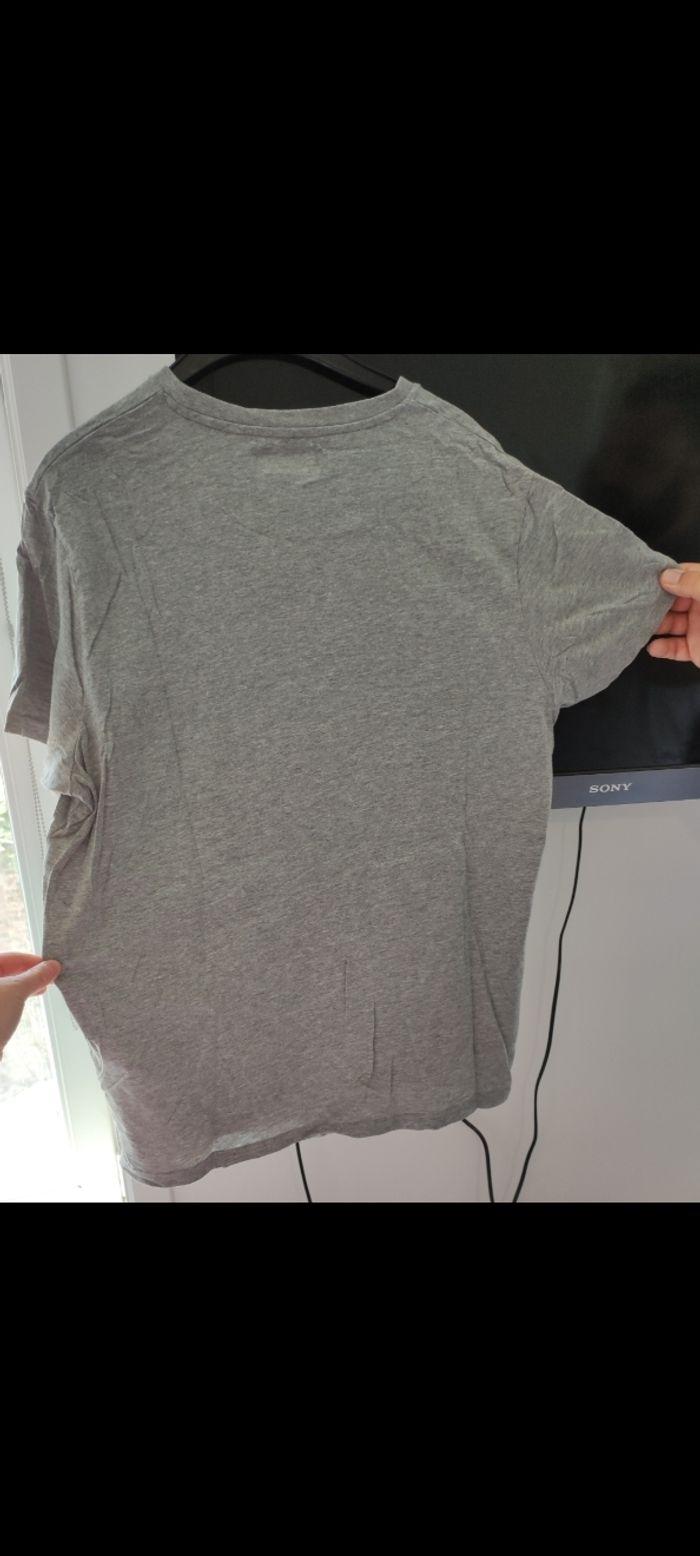 T-shirt gris imprimé Taille xxl Kappa - photo numéro 2