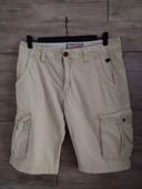 Bermuda short cargo homme Petrol industries crème TS