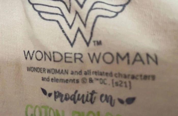 T-shirt Wonder woman - photo numéro 3