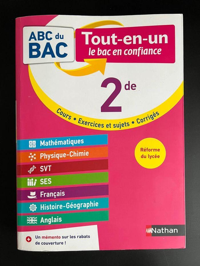 Livre scolaire le bac en confiance