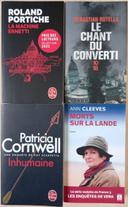 Divers livres de poche Thrillers et Policiers