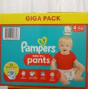 Couche Pampers pants taille 4 a 30€