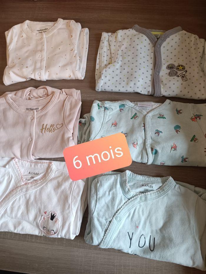 Lot de 6 pyjamas léger