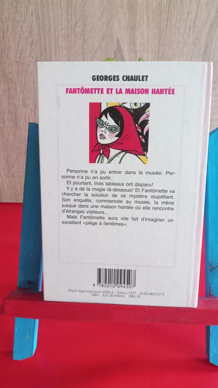 Fantômette et la maison hantée, 1983, bibliothèque rose - photo numéro 2