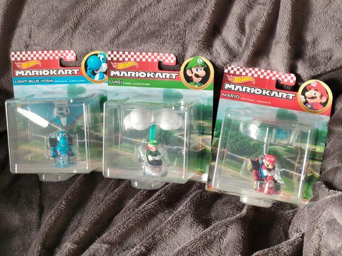 Lot 3 Mario kart hot wheels die cast Mattel neufs - photo numéro 1