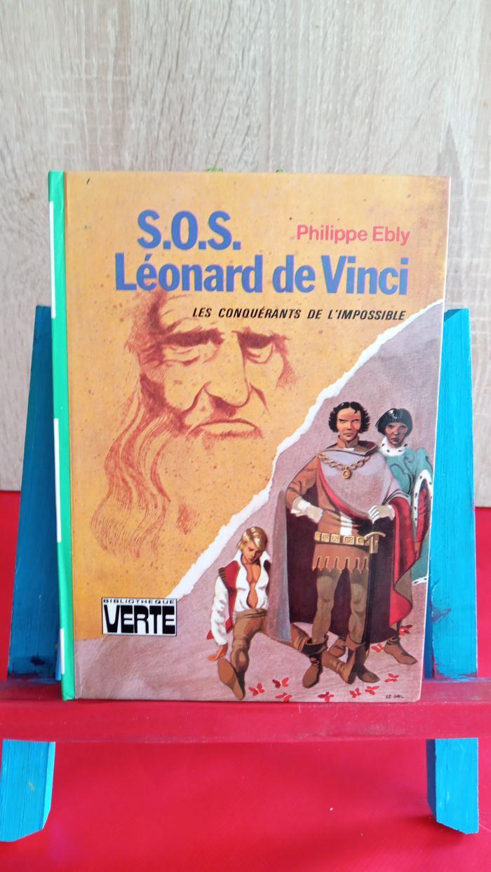 S.O.S. Léonard de Vinci, Philippe Ebly, 1979, bibliothèque verte - photo numéro 1