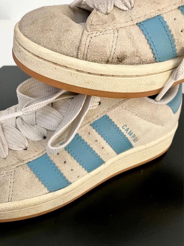 Adidas Originals Campus 00s Grey/Turquoise - photo numéro 8