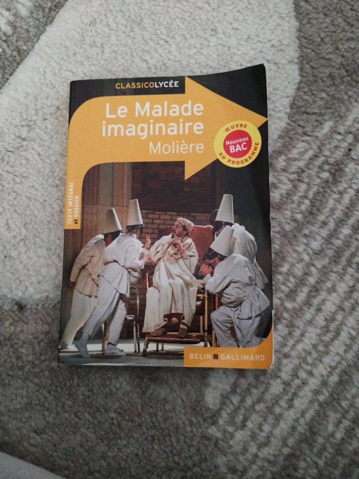 Lire le malade imaginaire Molière - photo numéro 1