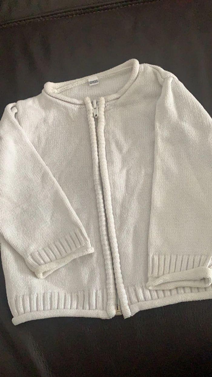 🛑gilet zipper blanc 🛑 - photo numéro 5