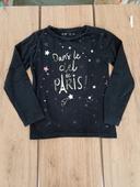 T-shirt Paris noir