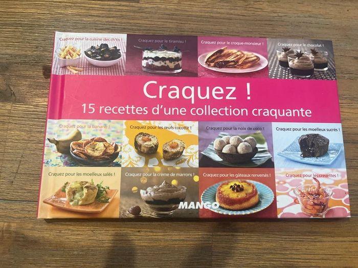 Livre 15 recettes craquantes neuf - photo numéro 1