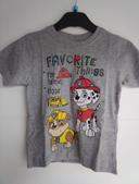 Tee shirt pat patrouille neuf 5 ans