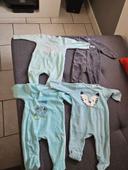 Lot de 4 pyjamas bebe