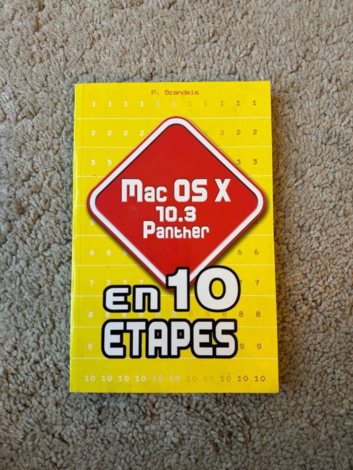 Mac OS X 10.3 Panther - photo numéro 1