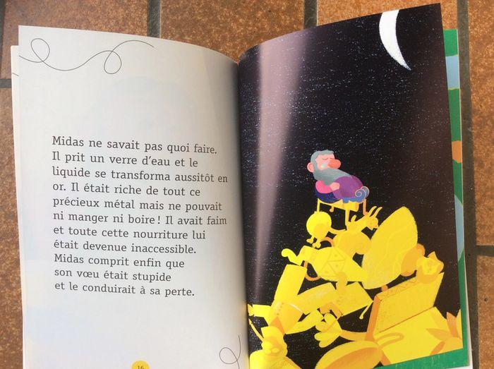 Livre enfants: Le roi Midas et ses oreilles d'âne (neuf) - photo numéro 2