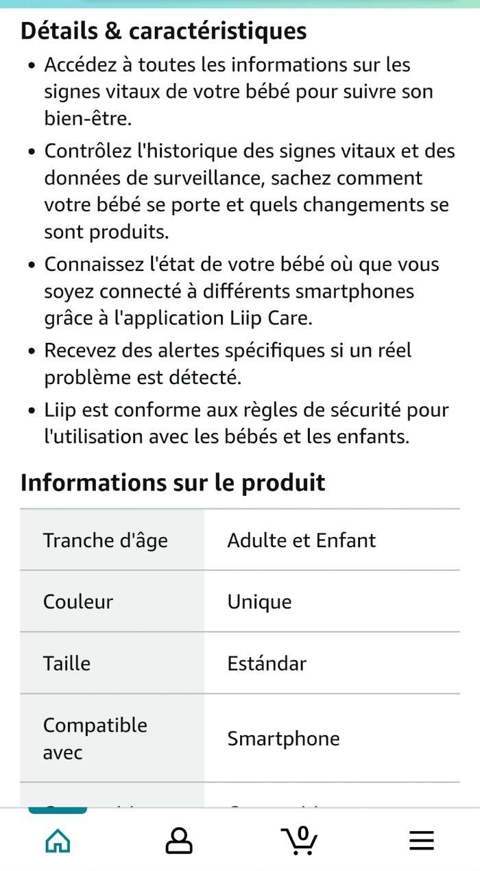 Bracelet connecter Liip smart Conect or 80€ - photo numéro 3