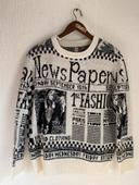 Pull pull&bear new papers taille s