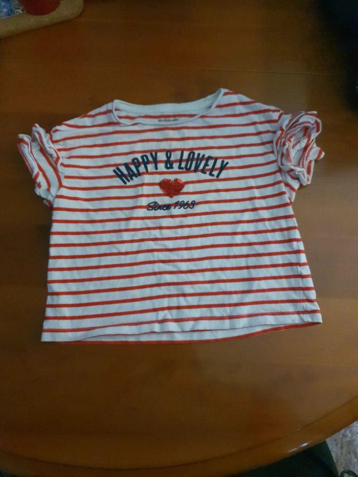 Tee shirt fille vertbaudet 3 ans