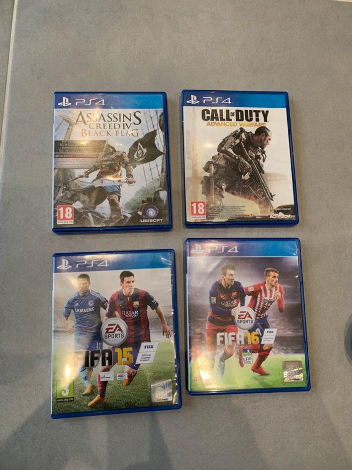 Lot de jeux ps4