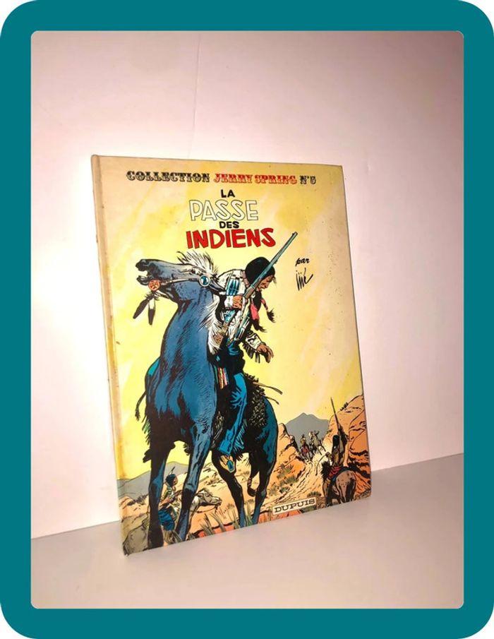 Bande dessinée La passe des indiens, SDupuis 1986 - photo numéro 1