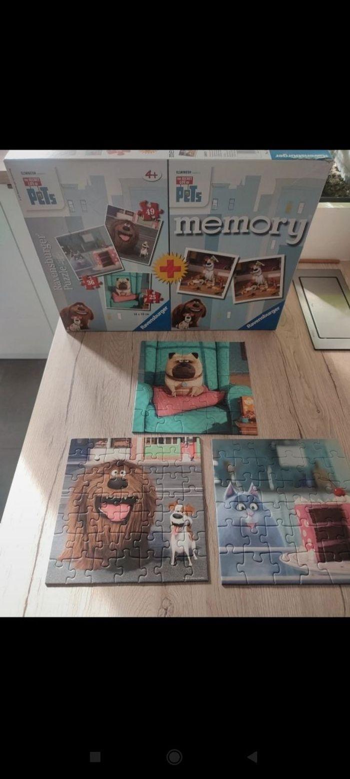 Puzzles et memories - photo numéro 1