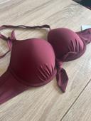 Haut de maillot de bain h&m bordeaux