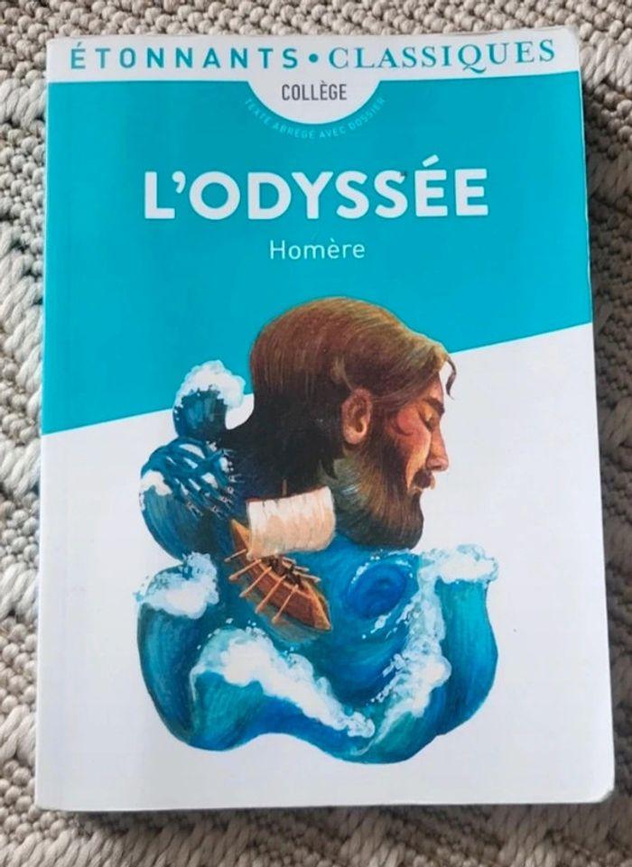 Livre "L'odyssée" de  Homere - photo numéro 1