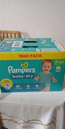 Couche Pampers taille 7 a 35€