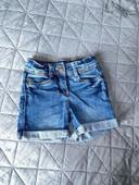 Short en jean bébé fille