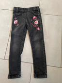 Jeans fleurs