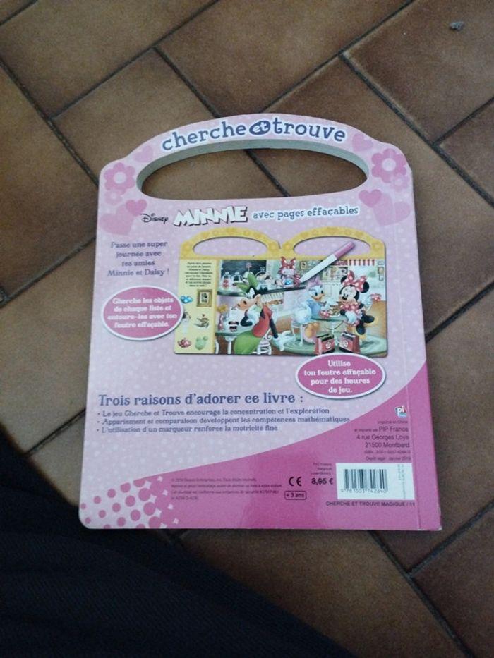 Livre jeux effaçable Minnie - photo numéro 2