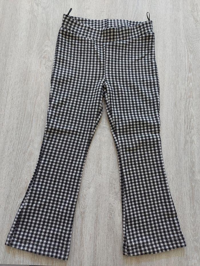 Pantalon  chaud imprimé vichy C&A - photo numéro 1