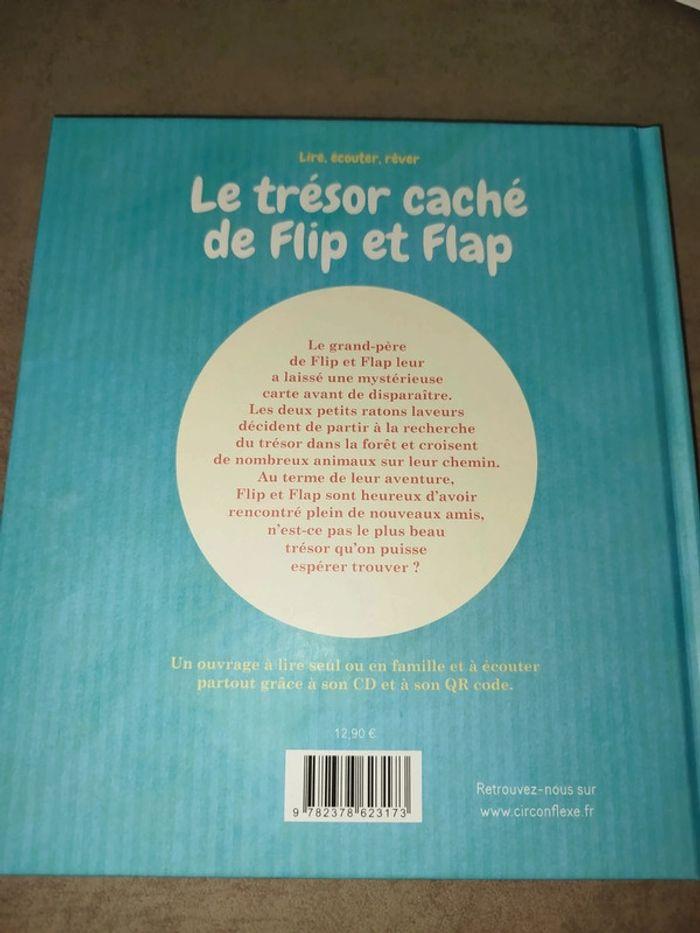 Livre  + Cd audio  : Le trésor caché de Flip et Flap NEUF - photo numéro 2