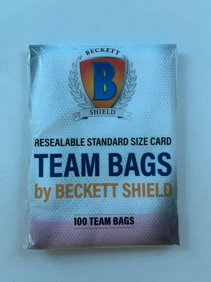 1 paquet de 100 team bags resealable Beckett Shield - photo numéro 1